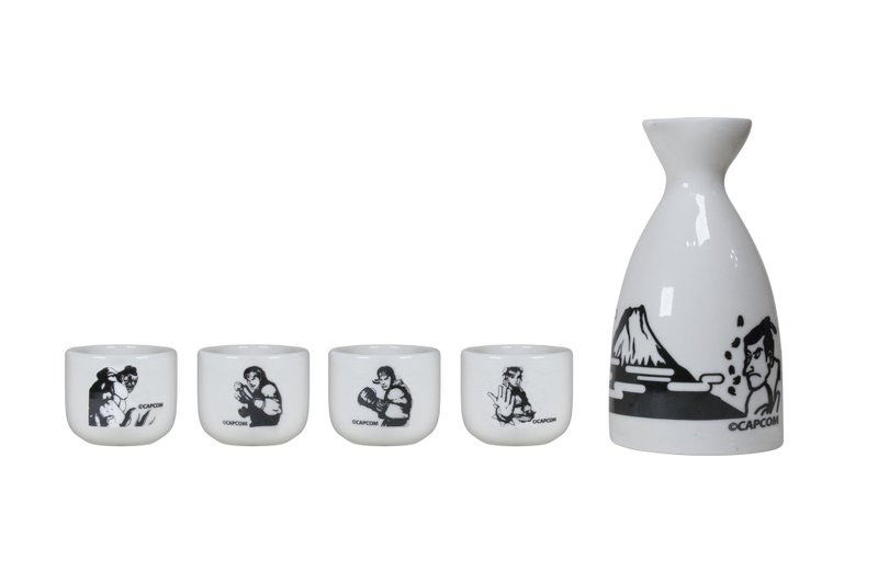 经典清酒杯套装(街头霸王/快打旋风/Street Fighter系列) - 酒杯/酒器 - 陶 