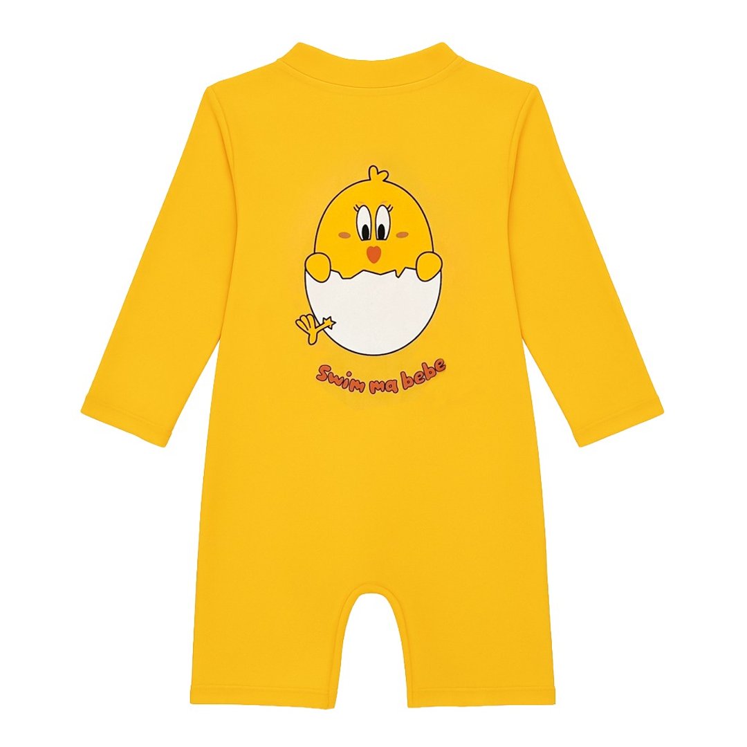 Peep Peep Swimsuit - 泳衣/游泳用品 - 聚酯纤维 黄色