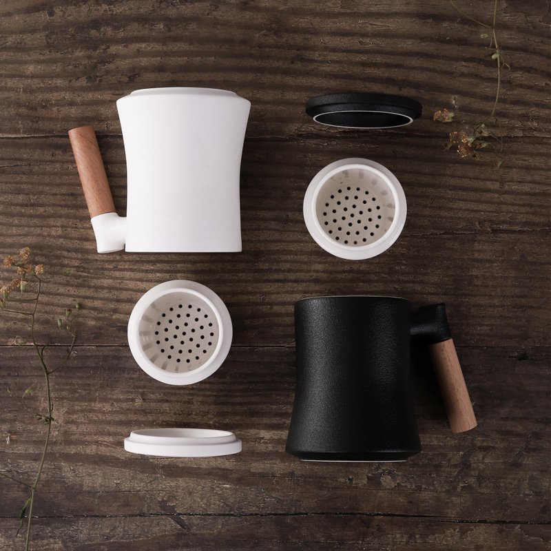 ZESEE | Whisper 泡茶杯(开放预购) - 其他杯子 - 瓷 黑色