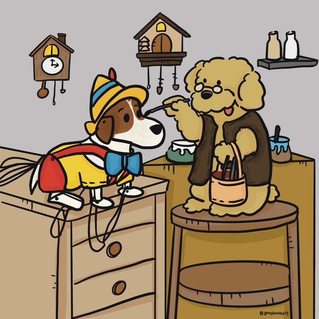 【618限定】定制插画 创意故事主题系列 下单前请先联系设计师 - 电子手绘真人画像/绘画/插画 - 其他材质 
