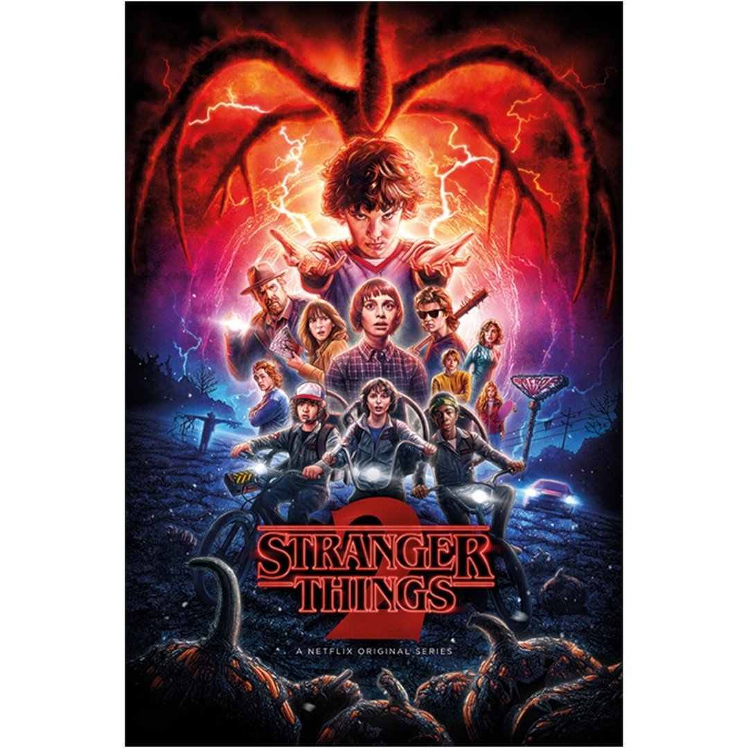 【怪奇物语】Stranger Things 2 官方主视觉海报 - 海报/装饰画/版画 - 其他材质 多色