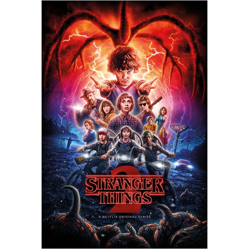 【怪奇物语】Stranger Things 2 官方主视觉海报 - 海报/装饰画/版画 - 其他材质 多色
