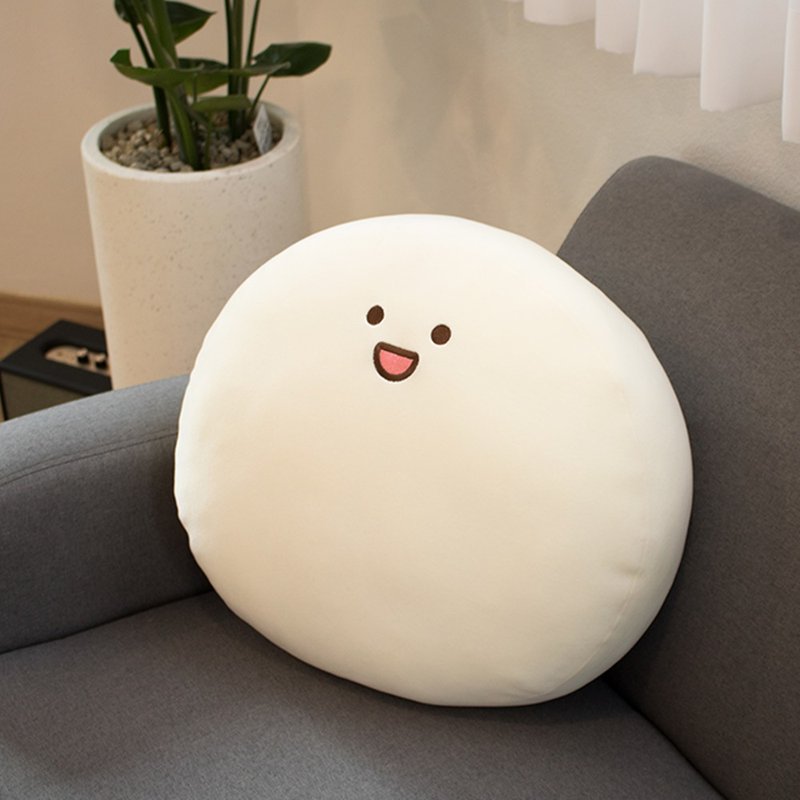 【韩国人气文创】(小版)MowMow面团大抱枕Big cushion - 枕头/抱枕 - 聚酯纤维 黄色