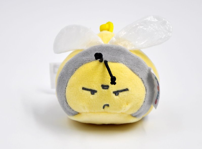 Moodimochi 香味毛公仔匙扣 - 菲欧娜 - 钥匙链/钥匙包 - 聚酯纤维 黄色