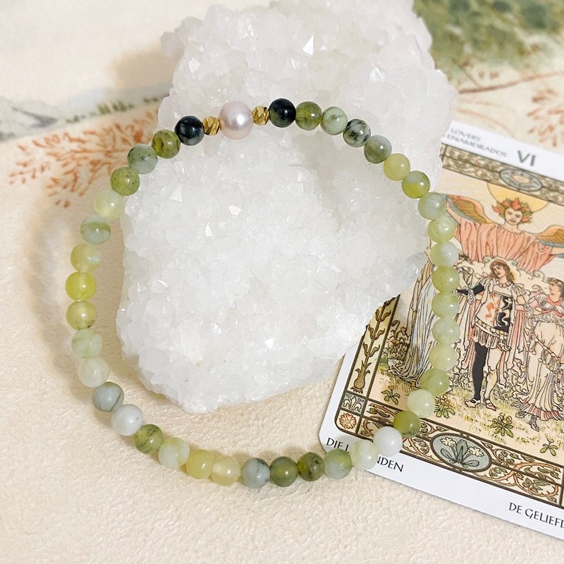 森井 天然矿石 水晶手环 - 手链/手环 - 半宝石 