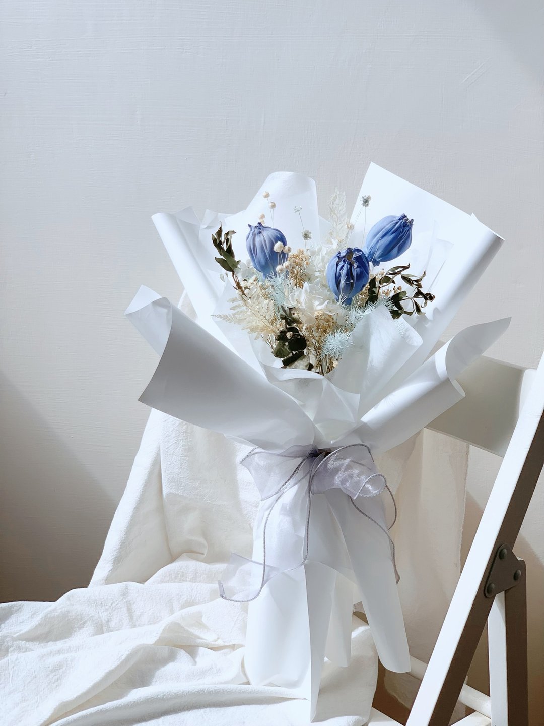 郁金香花束 干燥花永生花束 告白花束 生日礼物 情人节花束 - 干燥花/捧花 - 植物．花 
