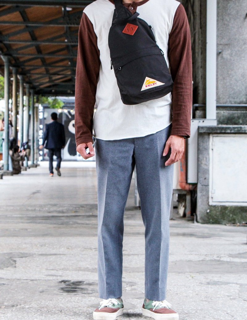 One Shoulder 经典单肩包(13色) - 侧背包/斜挎包 - 尼龙 黄色