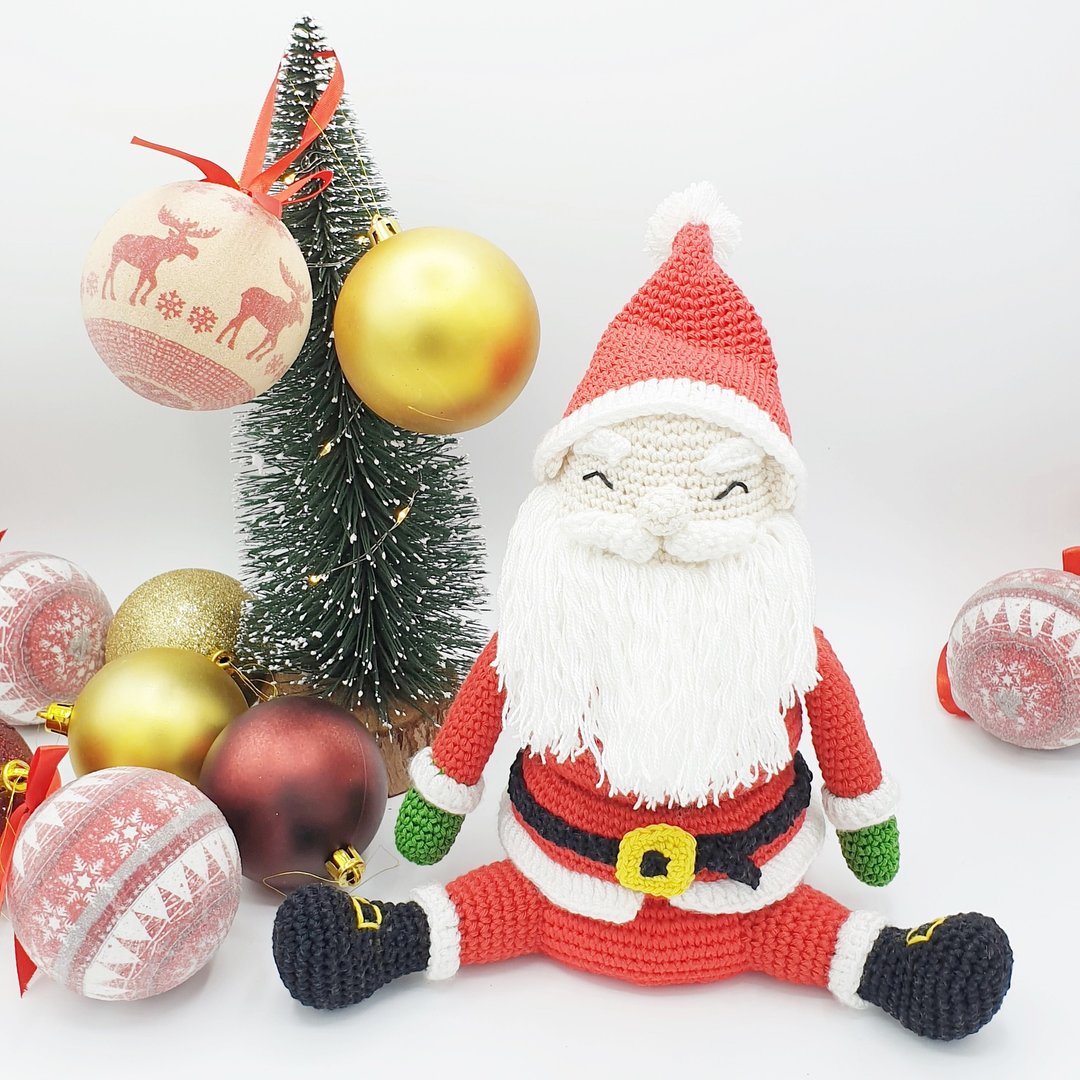 Santa Claus Stacking Toy | Amigurumi Crochet Doll PATTERN PDF - 手工艺教程/工具书 - 其他材质 