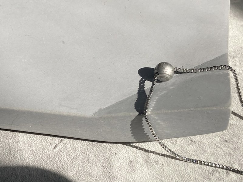 【新疆阿勒泰天铁。项链】铁陨石、Aletai、镍铁陨石|锁骨链 - 锁骨链 - 其他材质 灰色