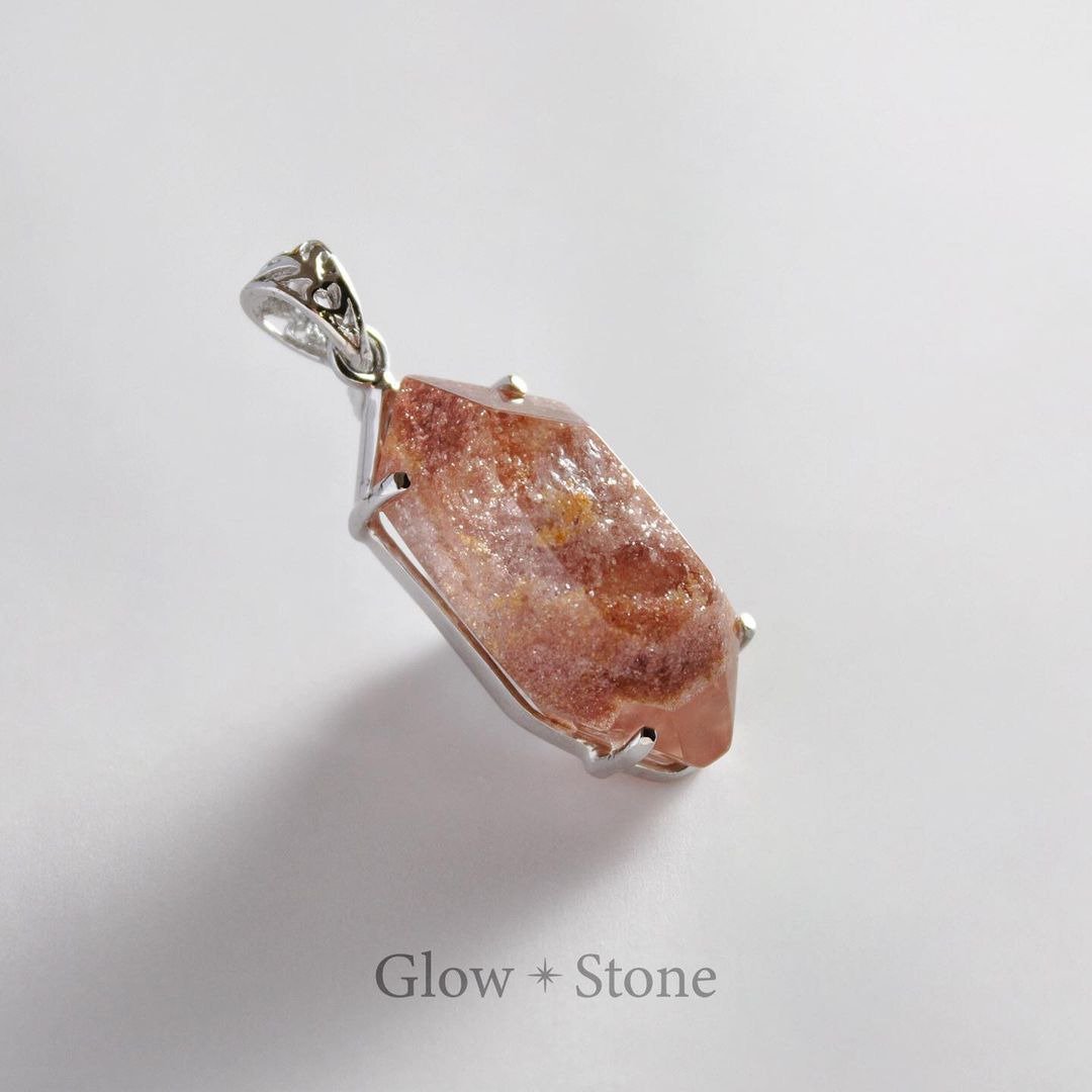 星光粉幽灵吊坠 - 项链 - 水晶 