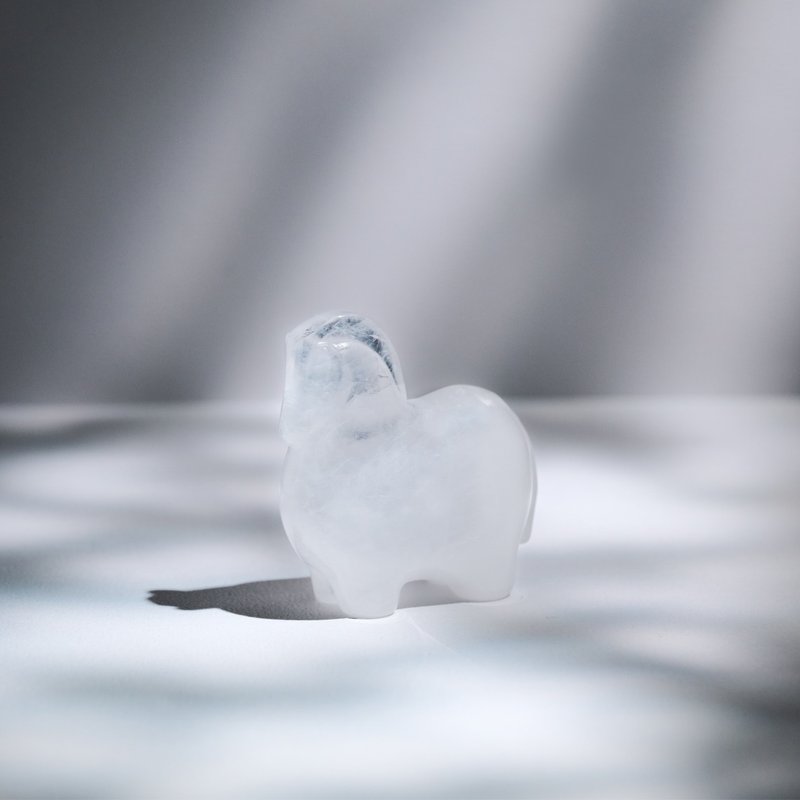 【weborn】马上好运 x 富寓水晶马 (白水晶) - 摆饰 - 水晶 