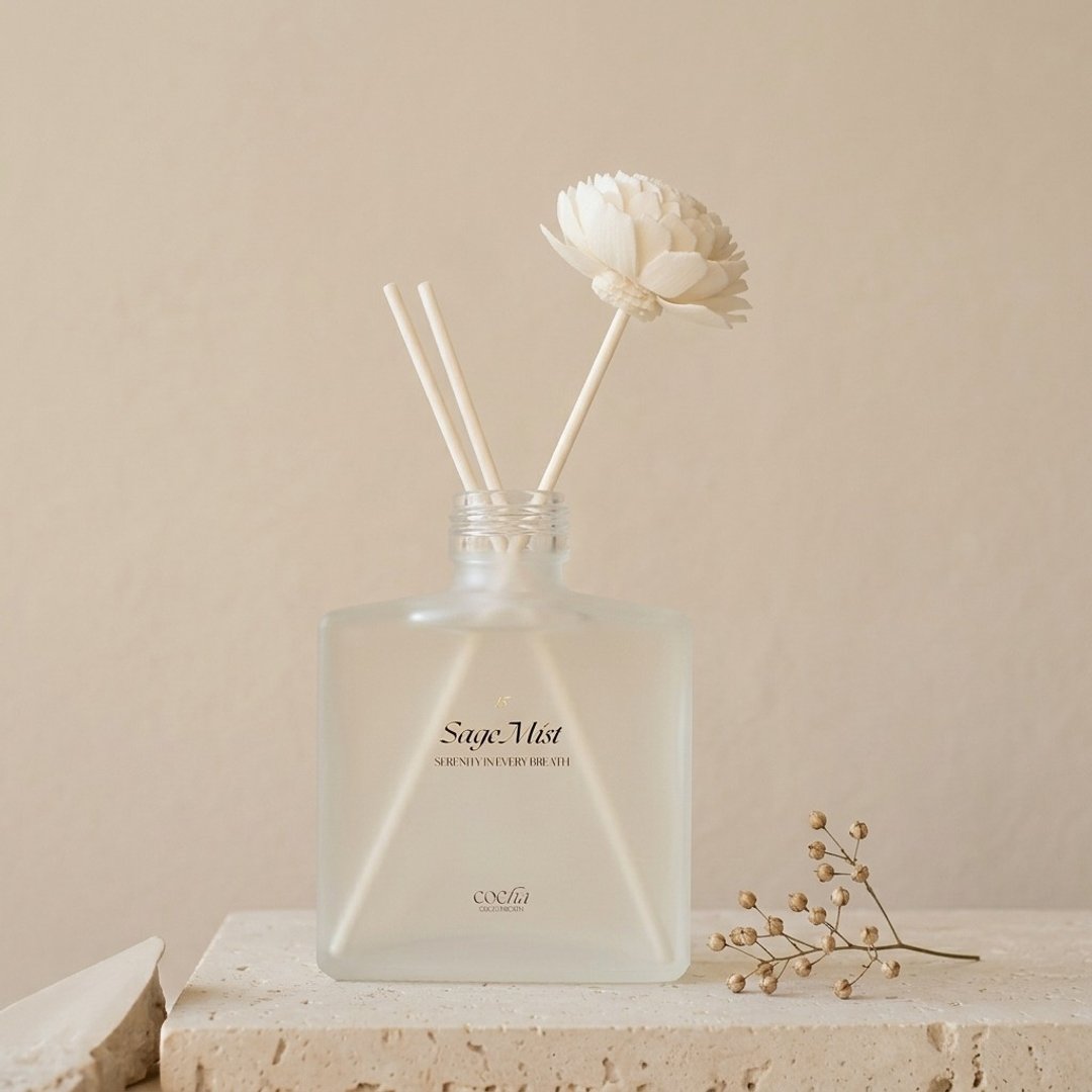 扩香香氛 | 15 鼠尾雾气 Sage Mist - 100ml/50ml - 香薰/精油/线香 - 玻璃 透明