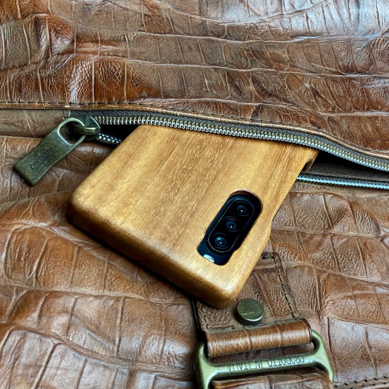 [Made to order] Achievements and secure support XPERIA 10ii (mark2) dedicated custom-made wooden case - 手机壳/手机套 - 木头 