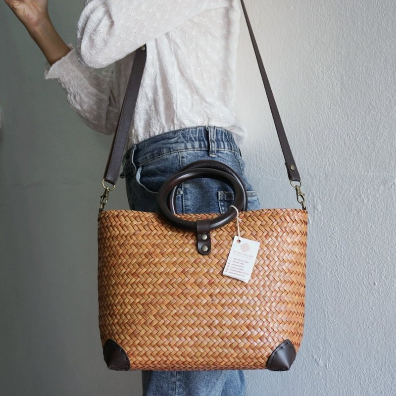 编藤包 - 侧背包/斜挎包 - 植物．花 