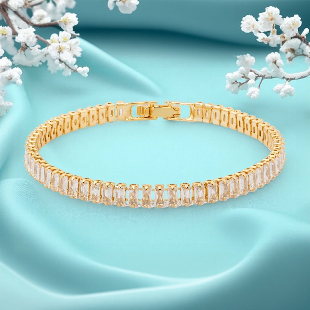 【DT&CREATION JEWEL】水晶之道手链 - 金 | 优雅 百搭 母亲节礼 - 手链/手环 - 其他材质 金色