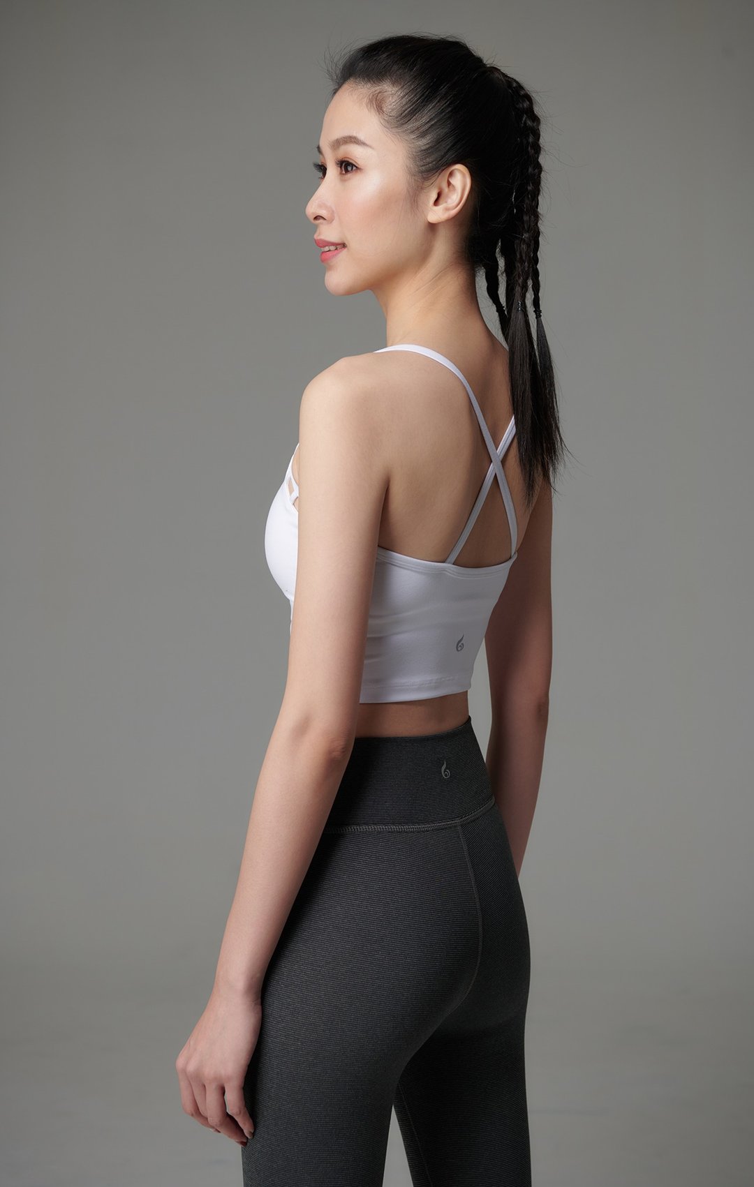 春夏穿搭【Yoga Flow】Barbie Bra-White  快速出货 - 女装瑜珈服 - 聚酯纤维 