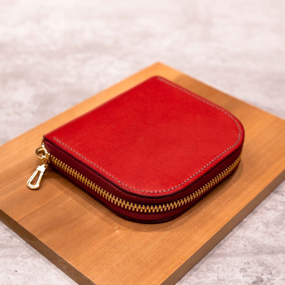 Zip-around Wallet - 拉链短皮夹 - 皮夹/钱包 - 真皮 