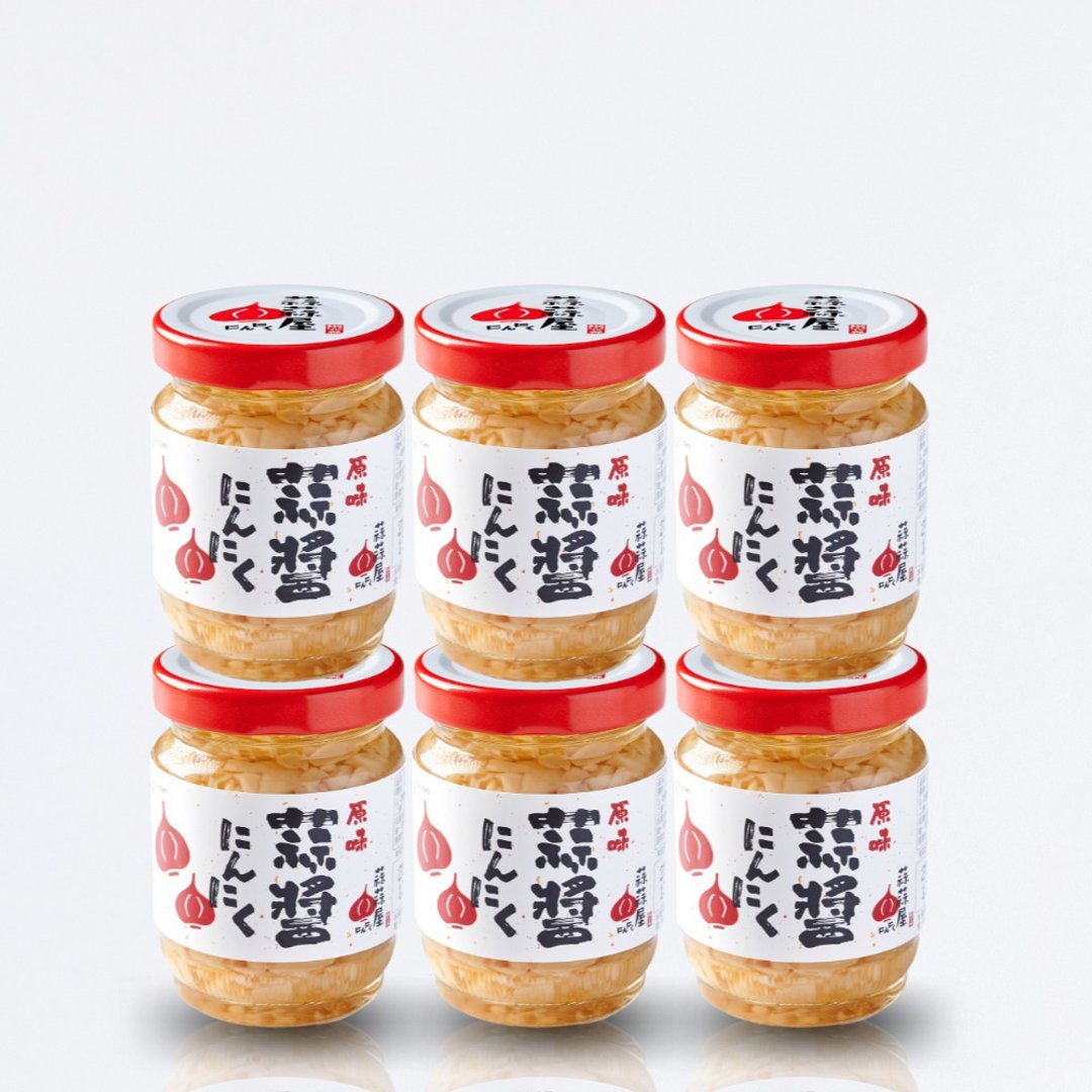 【蒜蒜屋-快速到货】原味蒜酱6入包邮优惠分享组 浓郁蒜香 云林蒜 - 酱料/调味料 - 玻璃 白色