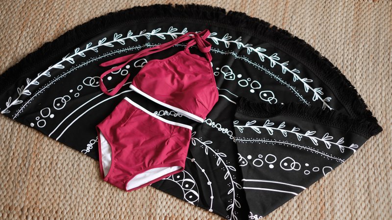 Goody Bag 2018 - MAILLOT x SAWA - 女装泳衣/比基尼 - 其他材质 多色