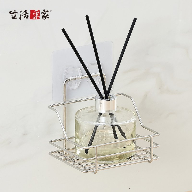 SHCJ生活采家 LuxiRack 壁挂小巧置物架 台湾制304不锈钢 - 置物架/篮子 - 不锈钢 银色