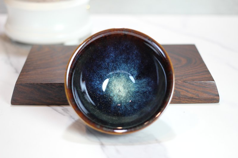 【沐春生活】120ml 天目釉 茶杯 茶碗 酒杯 莺歌名家叶敏祥作 - 茶具/茶杯 - 瓷 