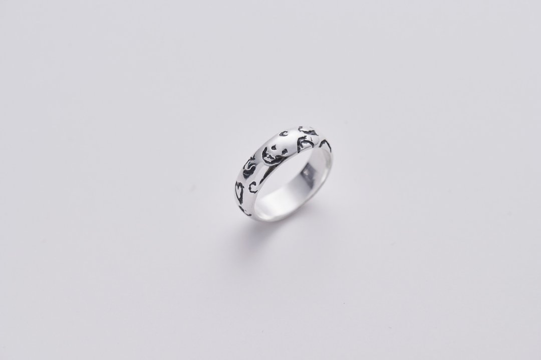豹纹戒指 Leopard Ring - 戒指 - 纯银 