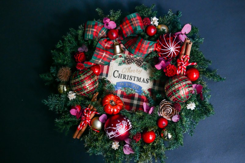 花艺课程 自由之钟 圣诞花圈 - 植栽 - 植物．花 