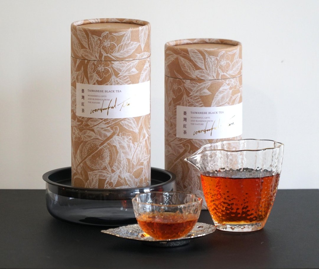 【原叶茶罐 】小叶种红茶/雅致幽兰香/法国AVPA /台湾茶伴手礼 - 茶 - 纸 卡其色
