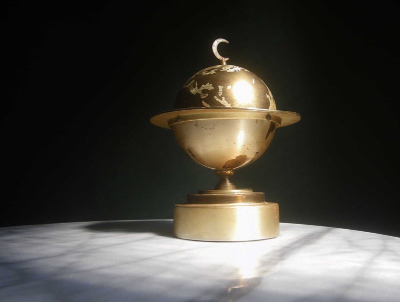 【老时光 OLD-TIME】早期二手国外进口铜制12星座地球仪菸盒 - 摆饰 - 其他材质 多色