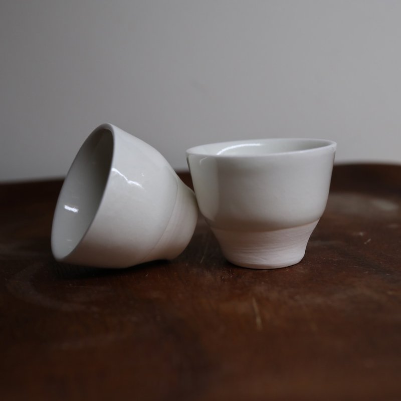 迷你茶酒杯 - 茶具/茶杯 - 瓷 白色