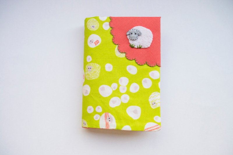 Sheep in Knits - Fabric Passport Cover - 护照夹/护照套 - 其他材质 多色