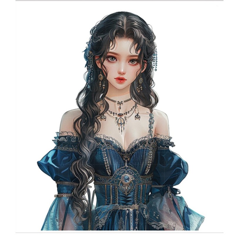 原创贴纸 人物贴纸 女孩插画贴纸 0001 nakwon atelier - 贴纸 - 纸 