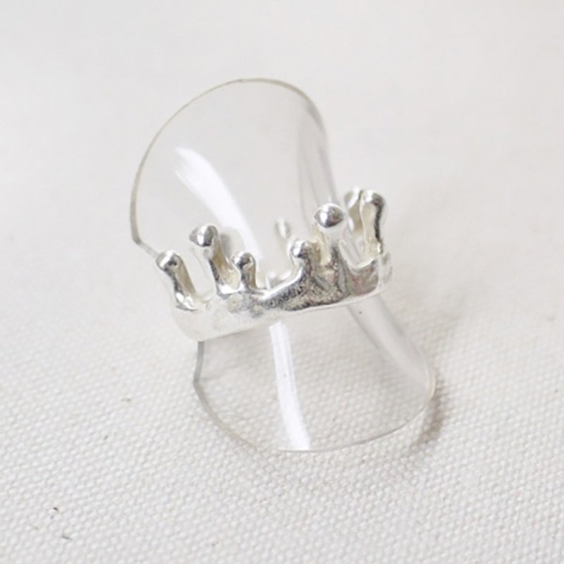 Milk Crown Milk Crown / Ring RN072 - 戒指 - 其他金属 银色
