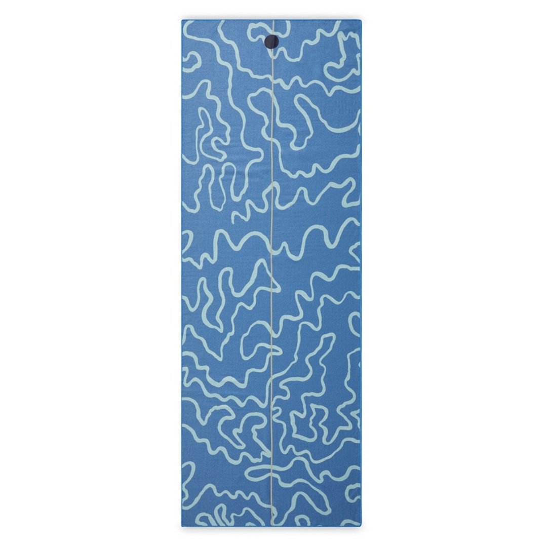 【Manduka Gerry Lopez联名款】Yogitoes 2.0瑜珈铺巾 - Ocean GL - 运动配件 - 其他材质 蓝色