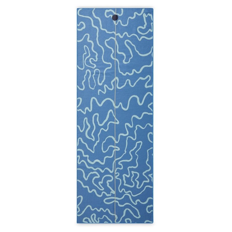 【Manduka Gerry Lopez联名款】Yogitoes 2.0瑜珈铺巾 - Ocean GL - 运动配件 - 其他材质 蓝色
