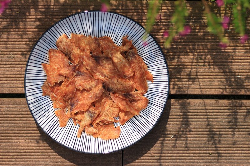 【新鲜鲷鱼点心饼 Porgy Jerky Treats】猫咪轻保养 宠物手作肉干 - 零食/点心 - 新鲜食材 