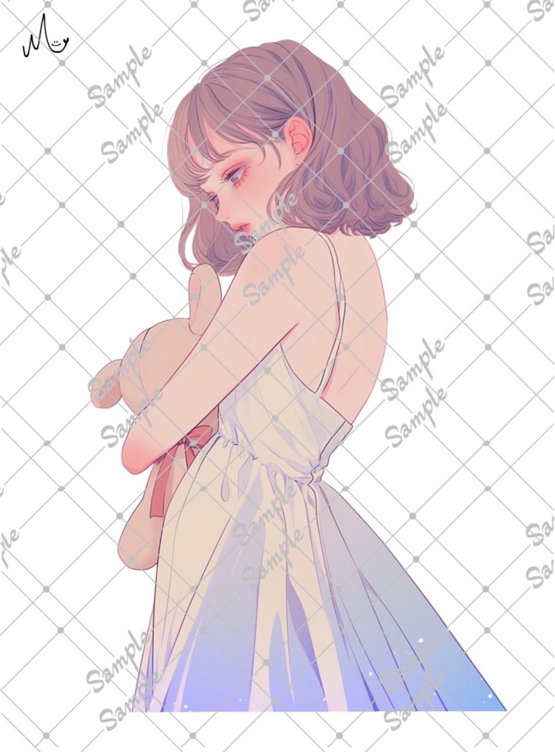 原创人物贴纸 8月新款 - 贴纸 - 纸 