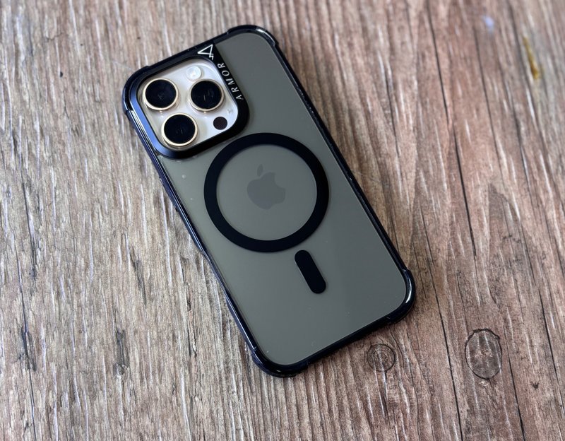 ARMOR iPhone 16 系列Signature PRE 磁吸电话保护壳_透明黑 - 手机壳/手机套 - 其他材质 