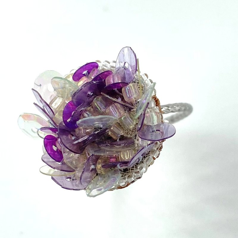 戒指 Amethyst 紫色 可选尺寸 11号 或 13号 - 戒指 - 其他金属 紫色