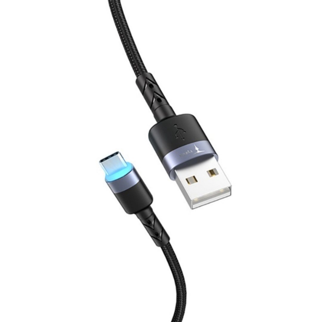 TypeC 安卓|Galaxy银河系LED充电线 | 车内用 | LED | 手机周边 - 手机配件 - 铜/黄铜 灰色