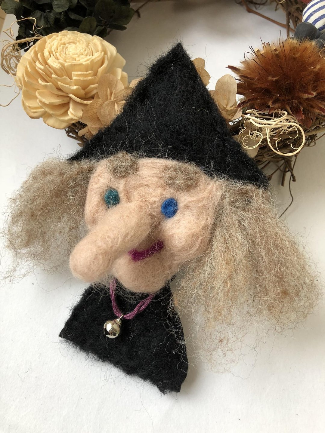 Witch brooch A - 其他 - 羊毛 