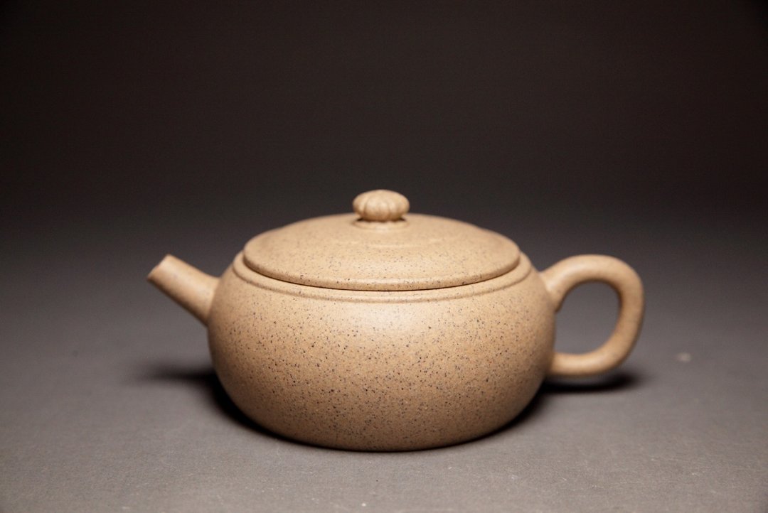 【印象朝代・周季山菊钮石鼓】明晚期 140cc 炎黄大地艺术 胖老 - 茶具/茶杯 - 陶 紫色