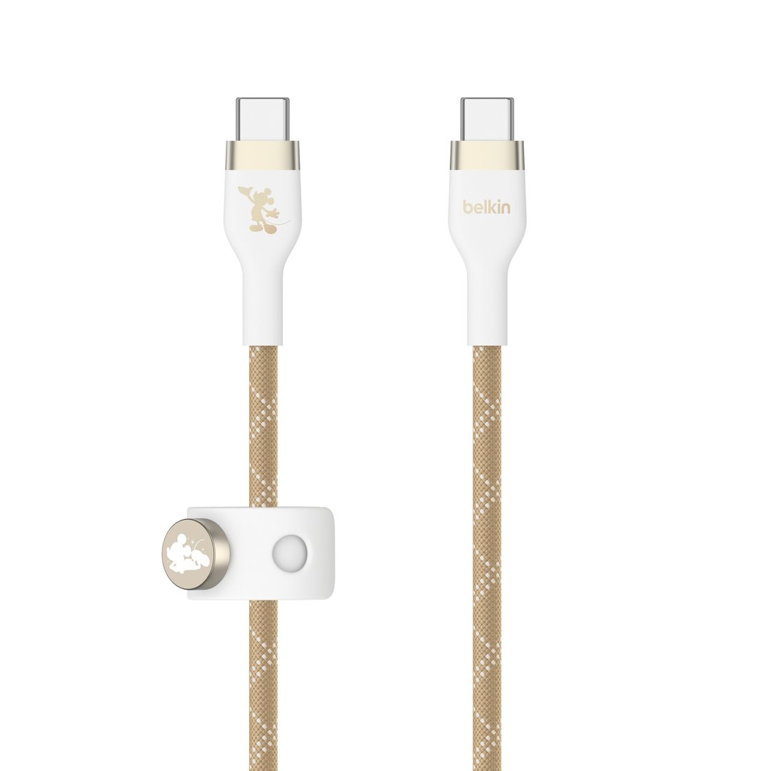 BoostCharge Pro Flex USB-C 至 USB-C 编织连接线Star Mickey - 手机配件 - 其他材质 