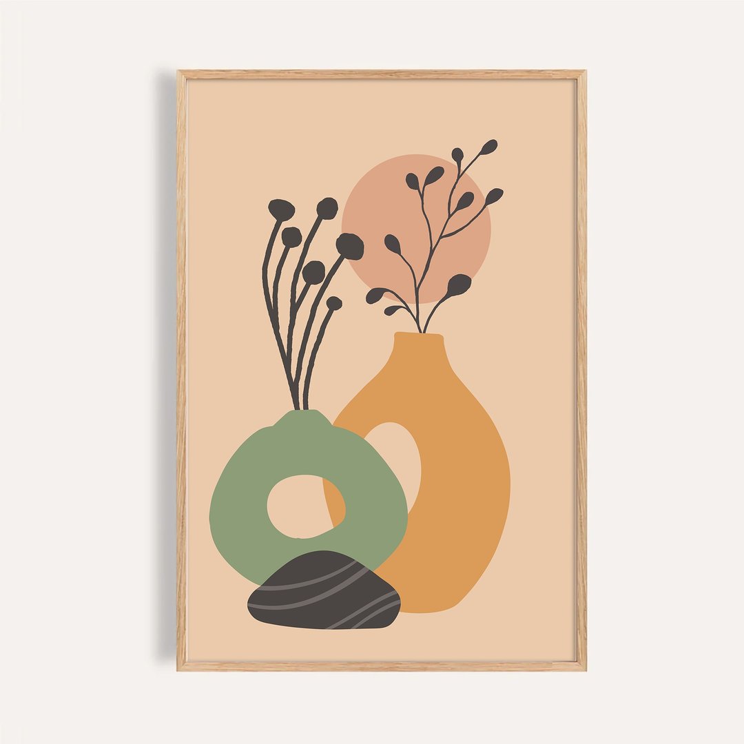 陶色静语 Earthen Harmony / 波西米亚风格 挂画 画芯 海报 - 海报/装饰画/版画 - 纸 