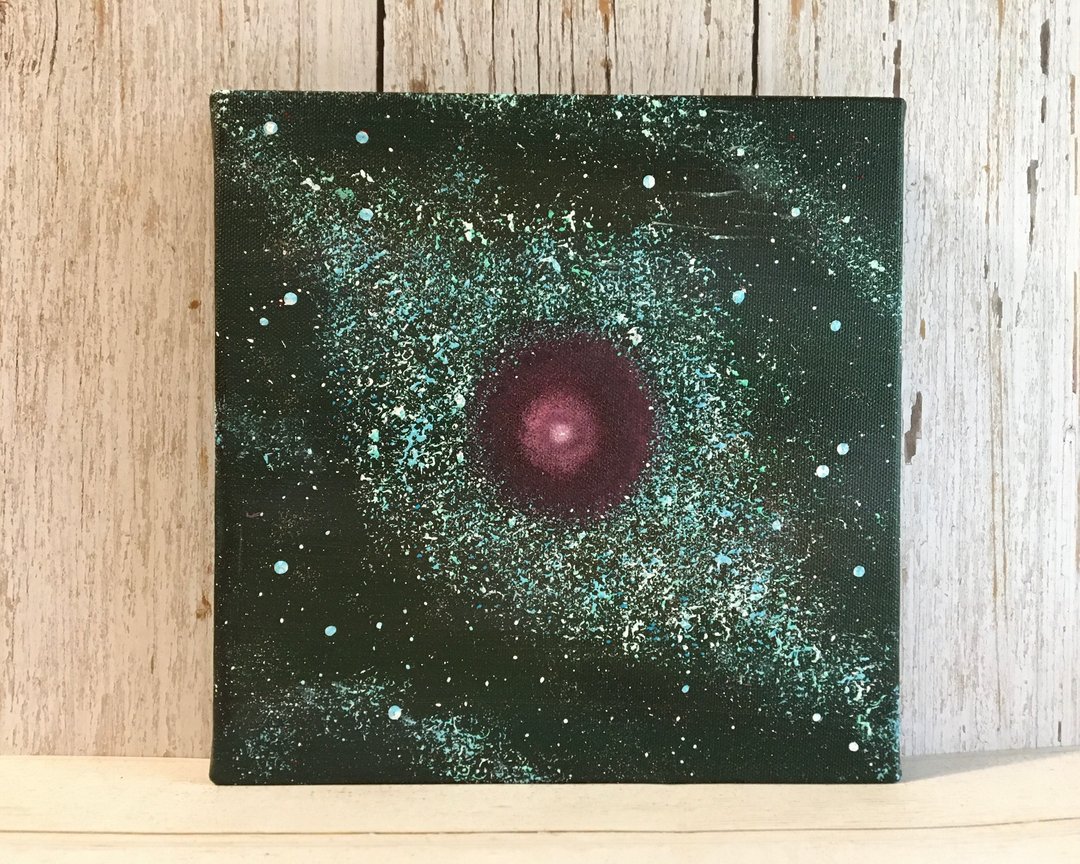 宇宙#22 压克力画 疗愈生活 20x20 居家装饰 艺术作品 手绘 - 海报/装饰画/版画 - 压克力 