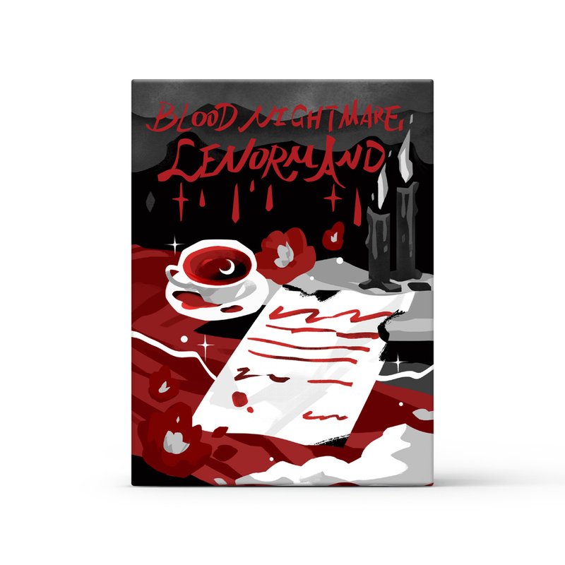 血梦雷诺曼利诺曼Blood Nightmare Lenormand - 桌游/玩具 - 纸 多色