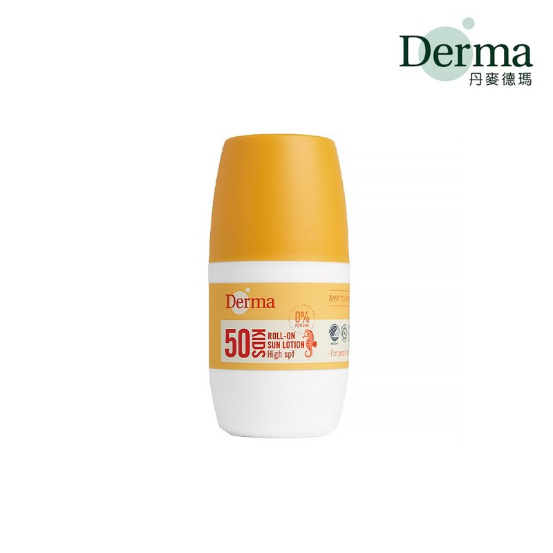 【Derma】儿童滚珠防水防晒乳 50ml - 防晒 - 其他材质 白色