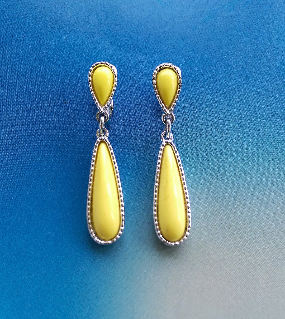 Vintage Jewelry 西洋古董饰品 EMMONS  Tutti-Frutti 夹式耳环 - 耳环/耳夹 - 其他材质 金色