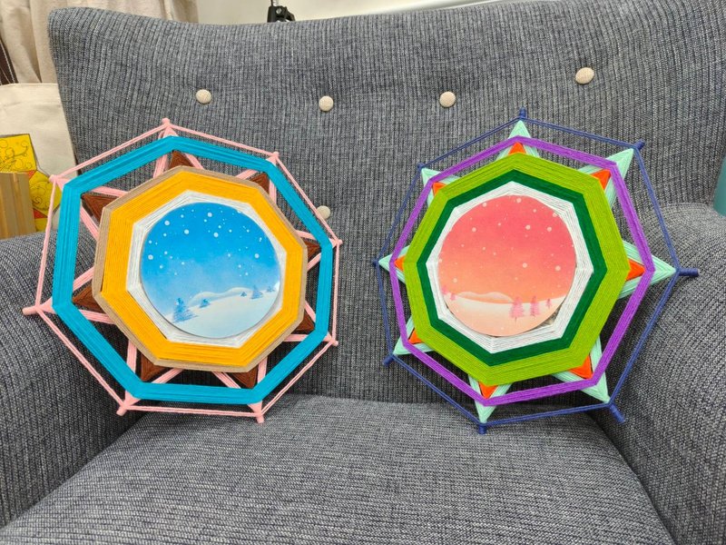 白雪皑皑和谐粉彩 × 疗愈编织工作坊(年末压轴登场/仅有一场/) - 编织/羊毛毡/布艺 - 其他材质 