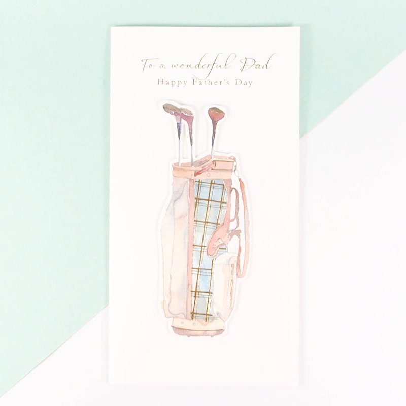 献给美好的爸爸【父亲节卡片】 - 卡片/明信片 - 纸 白色